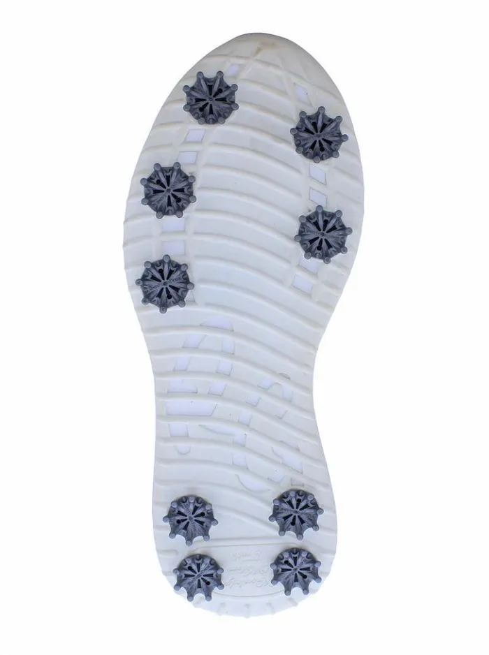 Men Robert Graham Shoes Crockett Golf Shoes White
