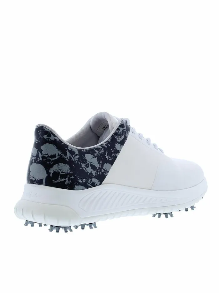 Men Robert Graham Shoes Crockett Golf Shoes White