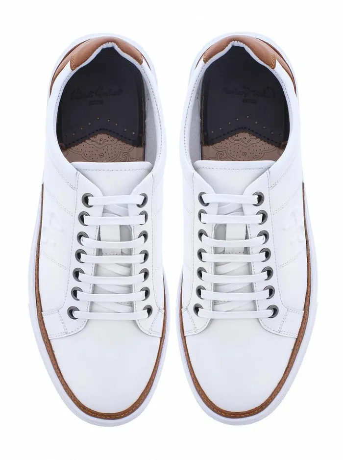 Men Robert Graham Shoes Sunset Sneaker White