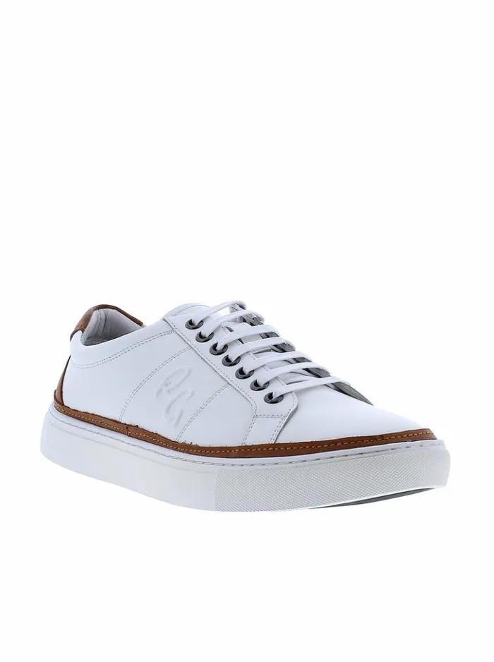 Men Robert Graham Shoes Sunset Sneaker White