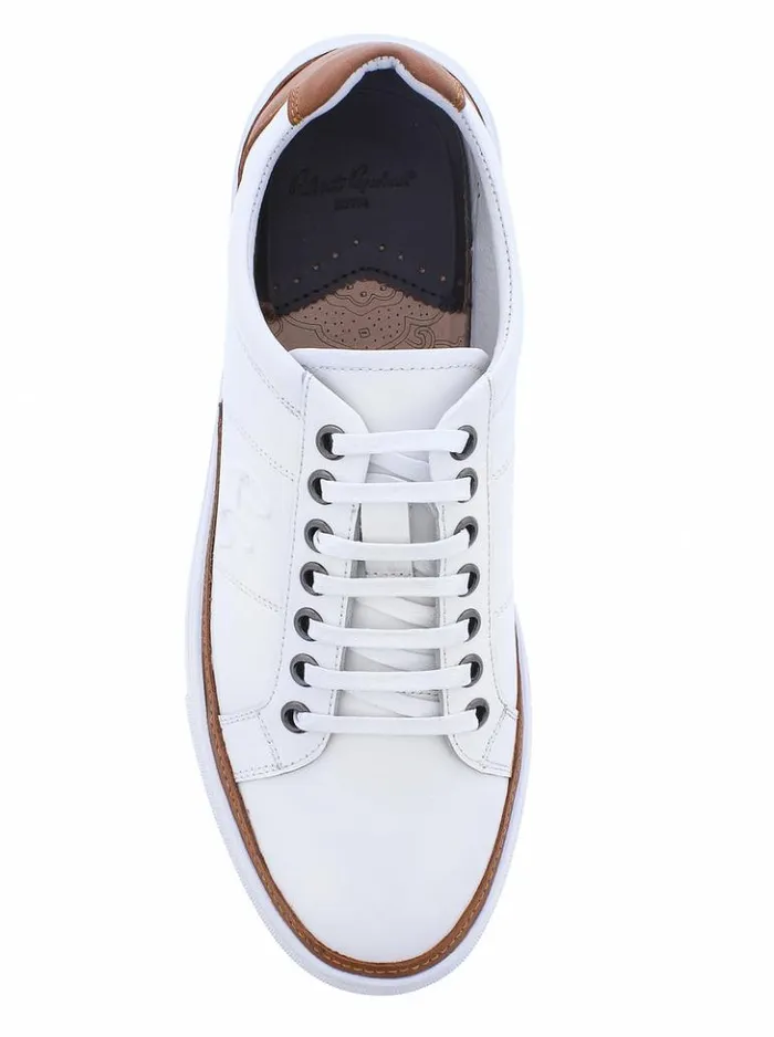 Men Robert Graham Shoes Sunset Sneaker White