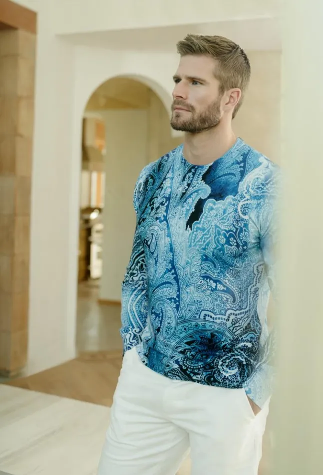 Men Robert Graham Sweaters and Knits Boeger Sweater Multi