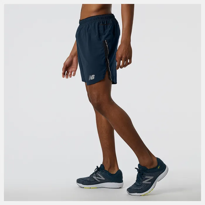 Men Shorts New Balance Impact Run 7 Inch Short NATURAL INDIGO Men Shorts New Balance Impact Run 7 Inch Short NATURAL INDIGO