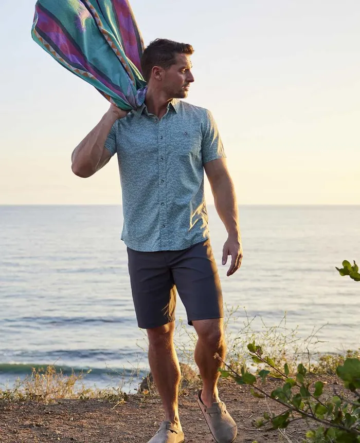 Men Shorts Toad and Co Rover II Canvas Short Soot