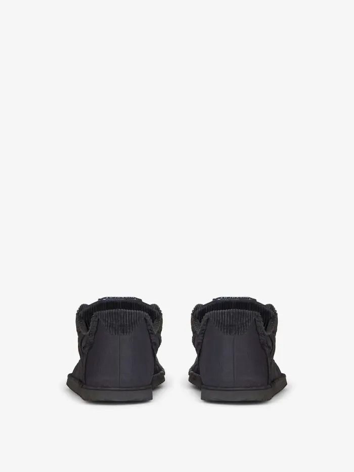 Men Sneakers Givenchy Flat Sneakers In Synthetic Fiber Black Men Sneakers Givenchy Flat Sneakers In Synthetic Fiber Black