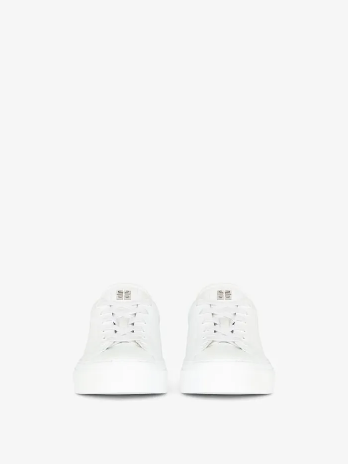 Men Sneakers Givenchy GIVENCHY City Sport Sneakers In Leather Whiteblue