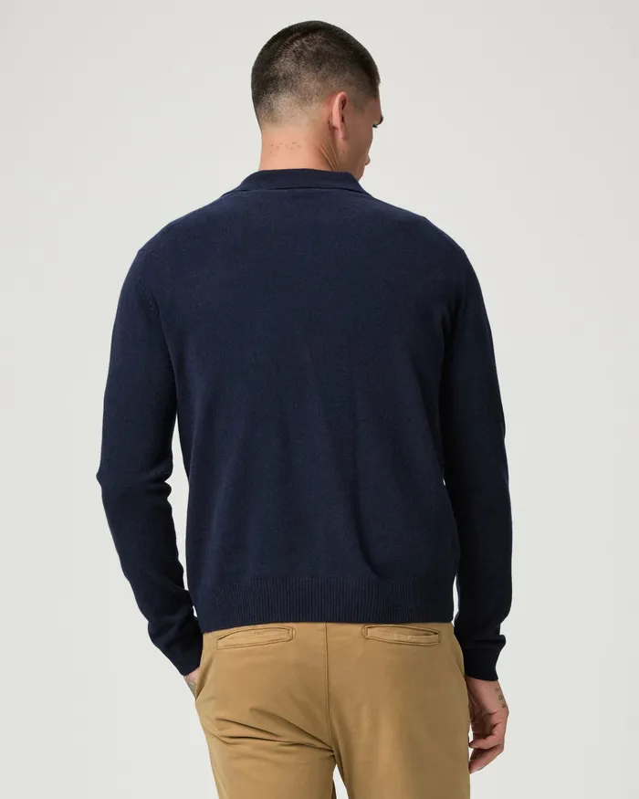 Men Sweaters and Sweatshirts PAIGE Dunlap Sweater 8211 Deep Anchor Cashmere Men Sweaters and Sweatshirts PAIGE Dunlap Sweater 8211 Deep Anchor Cashmere
