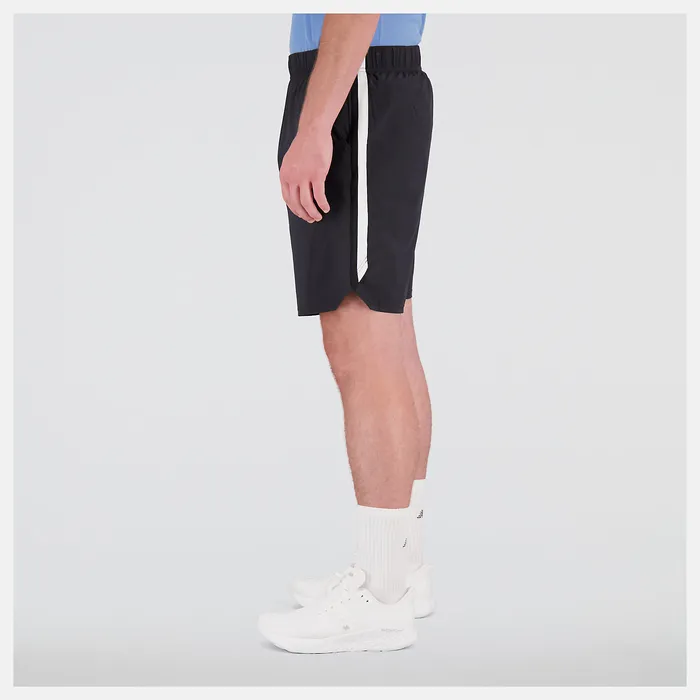 Men Tournament 9 inch Short BLACK Shorts New Balance