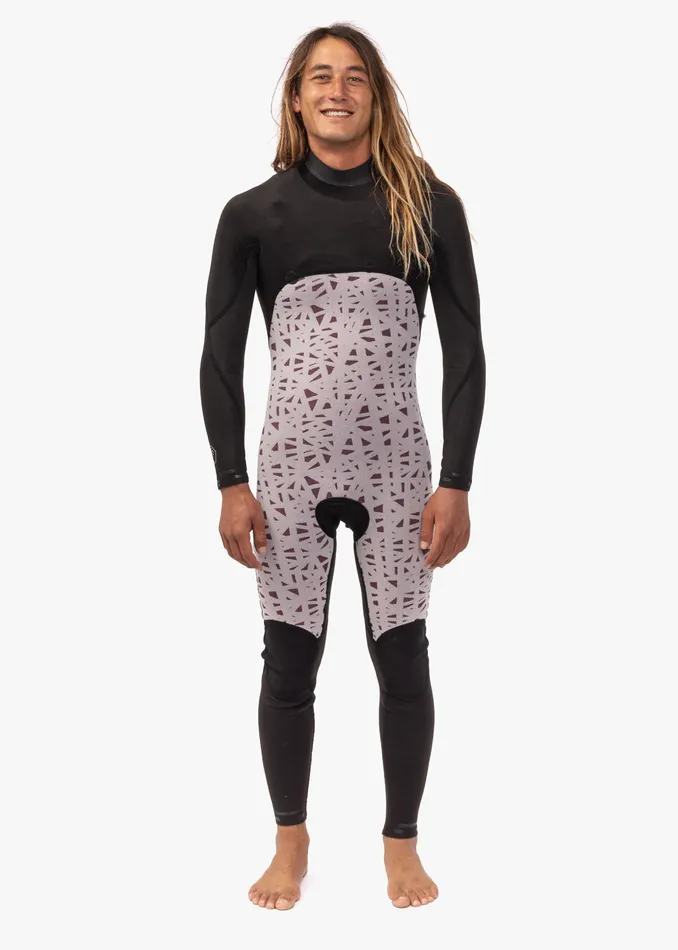Men Vissla 7 Seas 54 Full Chest Zip Wetsuit Black Hooded Wetsuits Men Vissla 7 Seas 54 Full Chest Zip Wetsuit Black Hooded Wetsuits