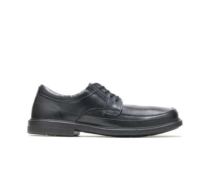 Men Walking Shoes Hush Puppies Prinze Hopper Black Leather