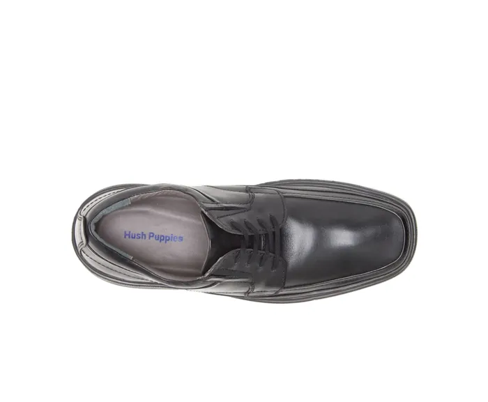 Men Walking Shoes Hush Puppies Prinze Hopper Black Leather Men Walking Shoes Hush Puppies Prinze Hopper Black Leather