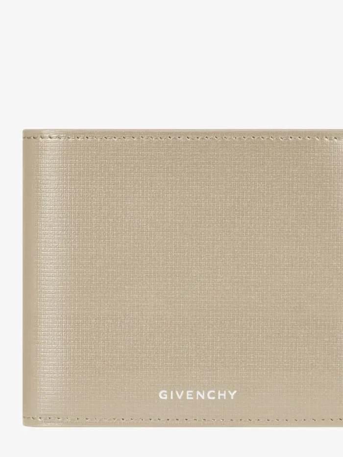Men Wallets and Card Holders Givenchy Wallet In Classic 4G Leather Beigegrey Men Wallets and Card Holders Givenchy Wallet In Classic 4G Leather Beigegrey