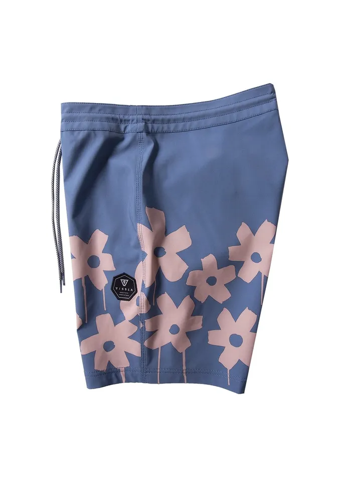 Men Waterlogged 1758243 Boardshort Harbor Blue Boardshorts Vissla Men Waterlogged 1758243 Boardshort Harbor Blue Boardshorts Vissla