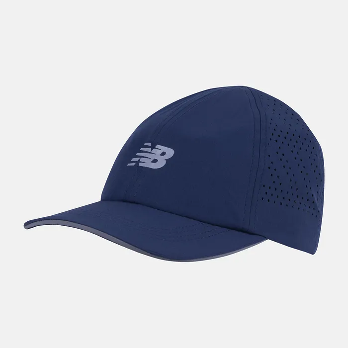 MenWomen 6 Panel Laser Performance Hat NATURAL INDIGO Hats New Balance