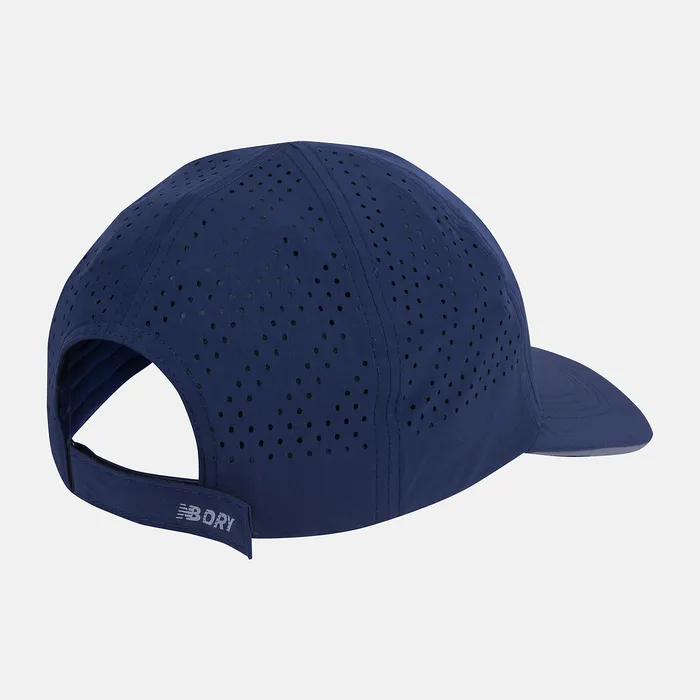 MenWomen 6 Panel Laser Performance Hat NATURAL INDIGO Hats New Balance MenWomen 6 Panel Laser Performance Hat NATURAL INDIGO Hats New Balance