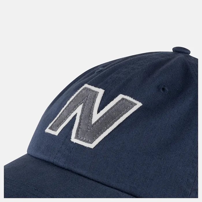 MenWomen New Balance 6 Panel Block N Snapback NB NAVY Hats