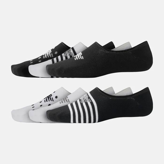 MenWomen New Balance Ultra Low No Show Socks 6 Pack BLACK with BLACK MULTI Socks MenWomen New Balance Ultra Low No Show Socks 6 Pack BLACK with BLACK MULTI Socks