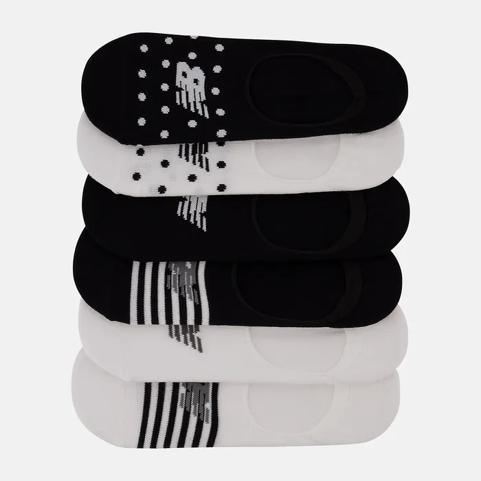 MenWomen New Balance Ultra Low No Show Socks 6 Pack BLACK with BLACK MULTI Socks MenWomen New Balance Ultra Low No Show Socks 6 Pack BLACK with BLACK MULTI Socks