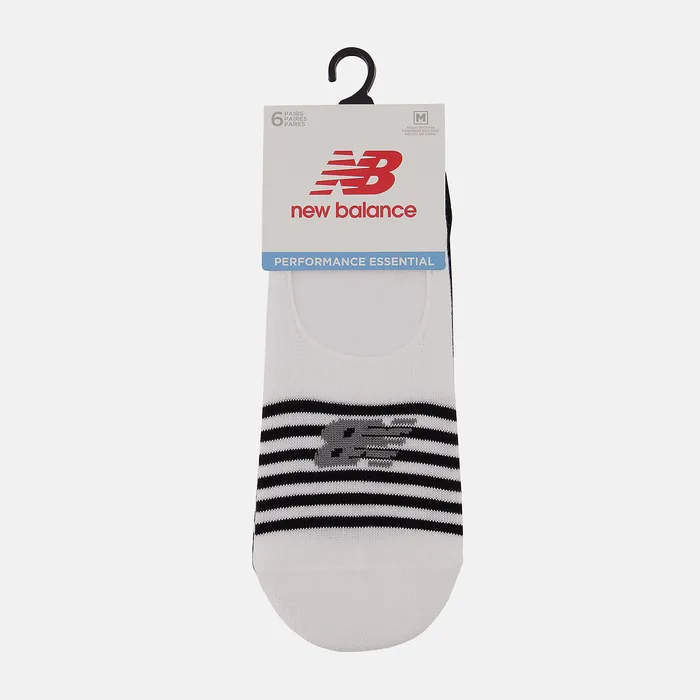 MenWomen New Balance Ultra Low No Show Socks 6 Pack BLACK with BLACK MULTI Socks MenWomen New Balance Ultra Low No Show Socks 6 Pack BLACK with BLACK MULTI Socks