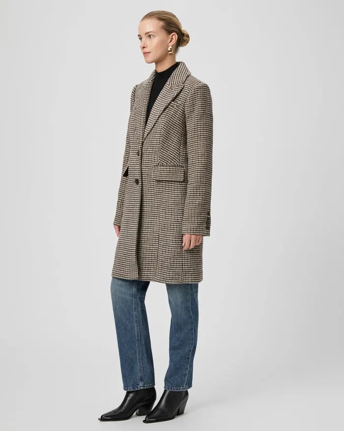 Merav Coat 8211 Chocolate Brown Multi Jackets and Coats PAIGE Women Merav Coat 8211 Chocolate Brown Multi Jackets and Coats PAIGE Women