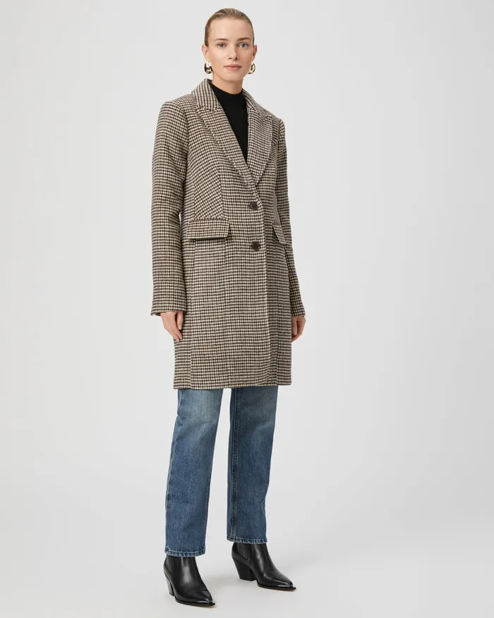 Merav Coat 8211 Chocolate Brown Multi Jackets and Coats PAIGE Women Merav Coat 8211 Chocolate Brown Multi Jackets and Coats PAIGE Women