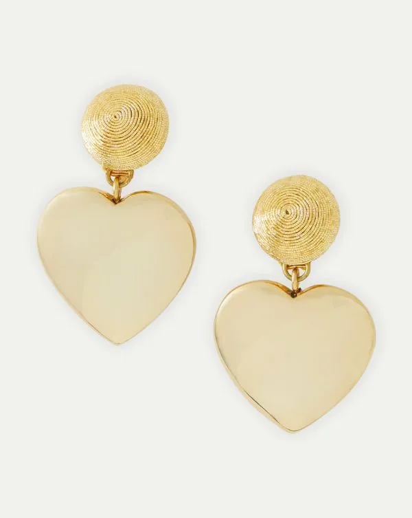 Mini Cora Earrings Clip Backing Gold Women Veronica Beard Accessories Mini Cora Earrings Clip Backing Gold Women Veronica Beard Accessories