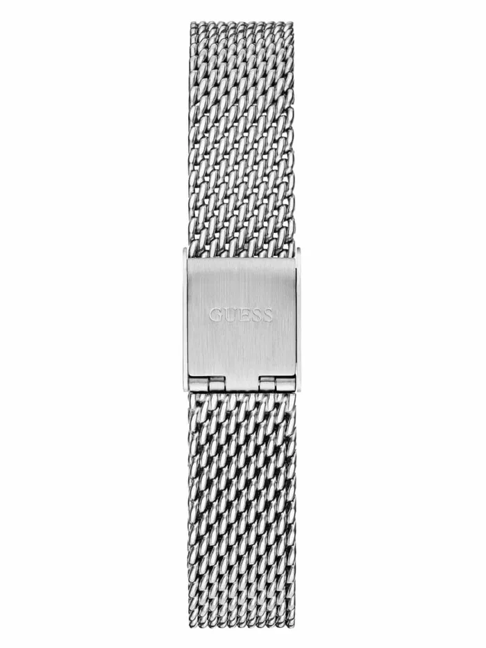 Mini Nova SilverTone Analog Watch Silver Women Watches GUESS Mini Nova SilverTone Analog Watch Silver Women Watches GUESS