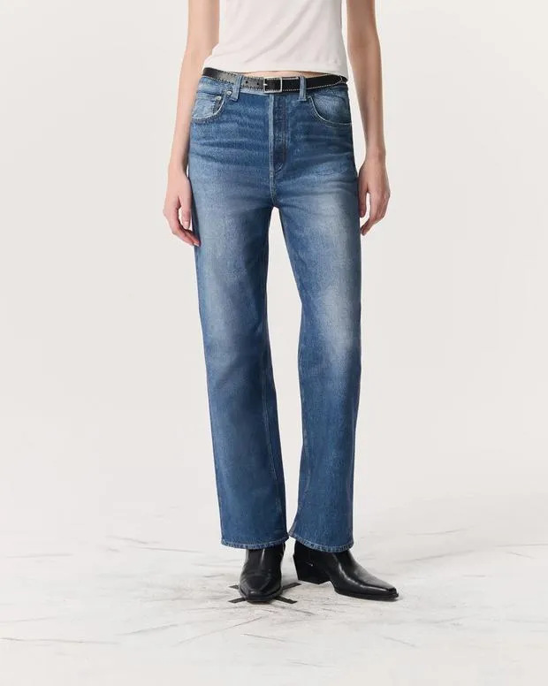 Miramar Terry Shea AnkleLength Pants Cosmos FlexiMiramarWideLeg and BarrelJeans rag and bone Women