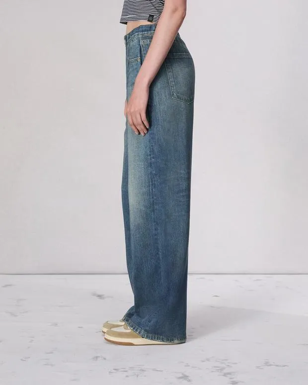 Miramar Terry WideLeg Pant LenoxNoosa BoyfriendMiramarWideLeg and BarrelPants rag and bone Women