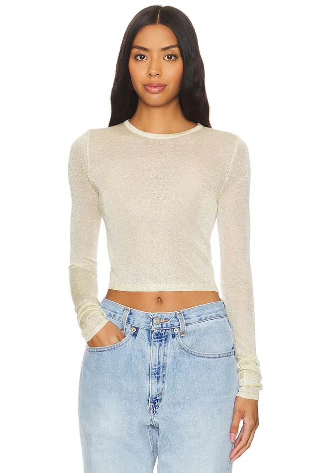 Nathalie Sweater Champagne Women Lovers and Friends Sweaters and Knits