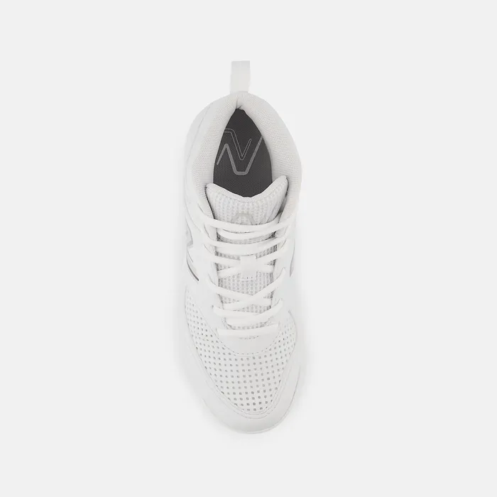 New Balance Cleats Kids 3000 v6 Rubber Molded Synthetics White New Balance Cleats Kids 3000 v6 Rubber Molded Synthetics White