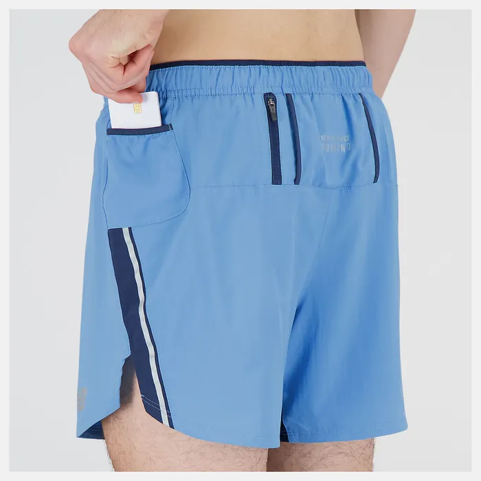 New Balance Shorts Men Impact Run 5 Inch Short HERITAGE BLUE New Balance Shorts Men Impact Run 5 Inch Short HERITAGE BLUE