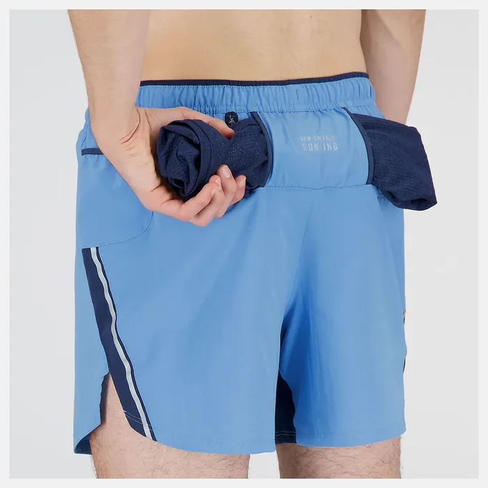 New Balance Shorts Men Impact Run 5 Inch Short HERITAGE BLUE New Balance Shorts Men Impact Run 5 Inch Short HERITAGE BLUE