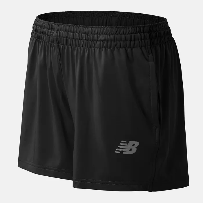 New Balance Shorts Women NB Tech Short TEAM BLACK