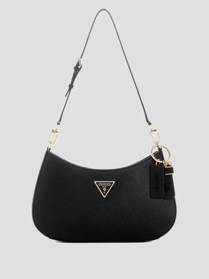 Noelle Shoulder Bag Black Handbags GUESS Women
