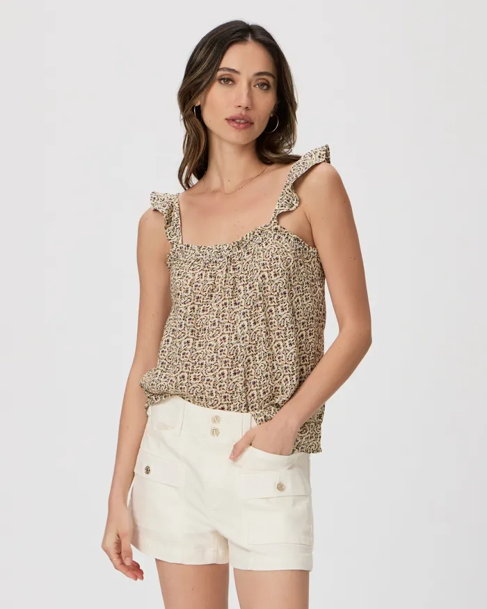 Olivia Cargo Short 8211 Quartz Sand Women Shorts PAIGE