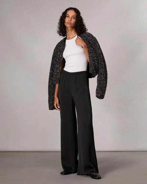 Olivia Lounge Pant Black Pants rag and bone Women