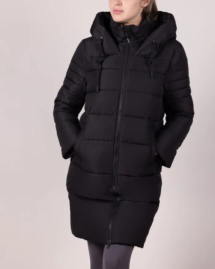 Outerwear Bloch Adult Bloch Longline Puffer Black