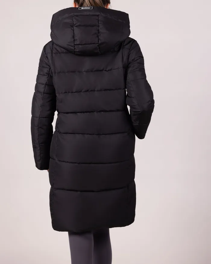 Outerwear Bloch Adult Bloch Longline Puffer Black Outerwear Bloch Adult Bloch Longline Puffer Black