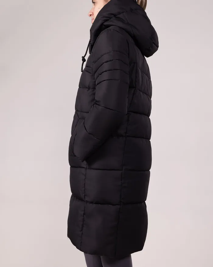 Outerwear Bloch Adult Bloch Longline Puffer Black Outerwear Bloch Adult Bloch Longline Puffer Black