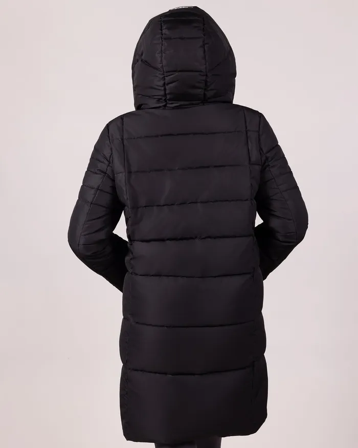 Outerwear Bloch Adult Bloch Longline Puffer Black Outerwear Bloch Adult Bloch Longline Puffer Black