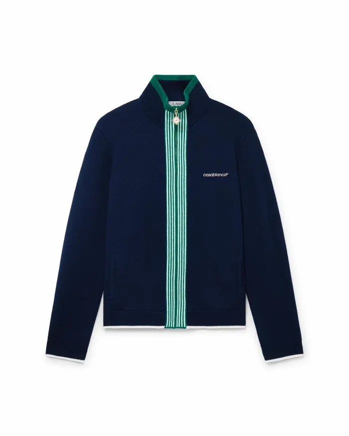 Outerwear Men Casablanca Paris Knit Tennis Track Top