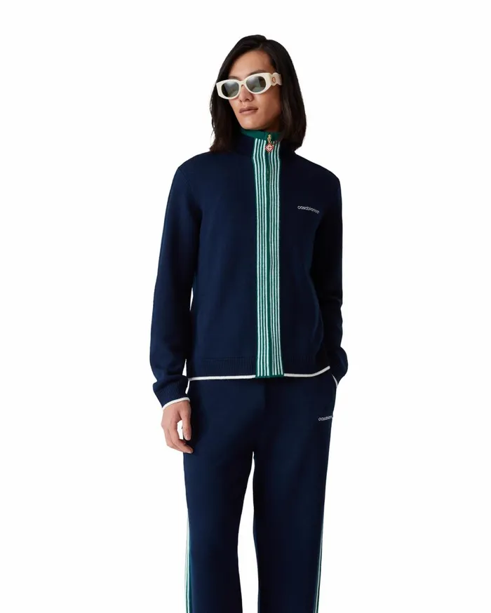 Outerwear Men Casablanca Paris Knit Tennis Track Top