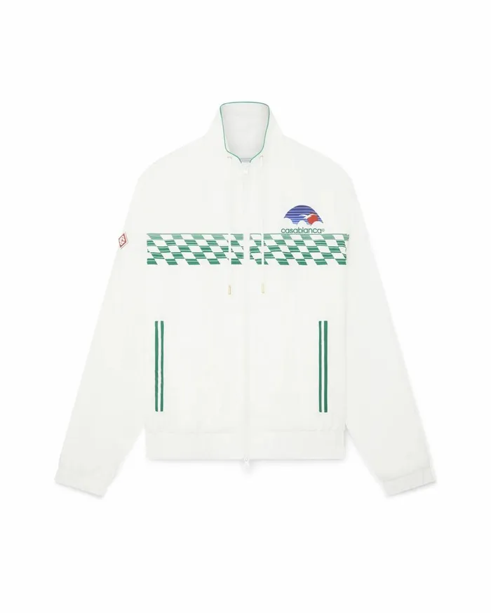 Outerwear Men Casablanca Paris Tennis Horizon Track Jacket