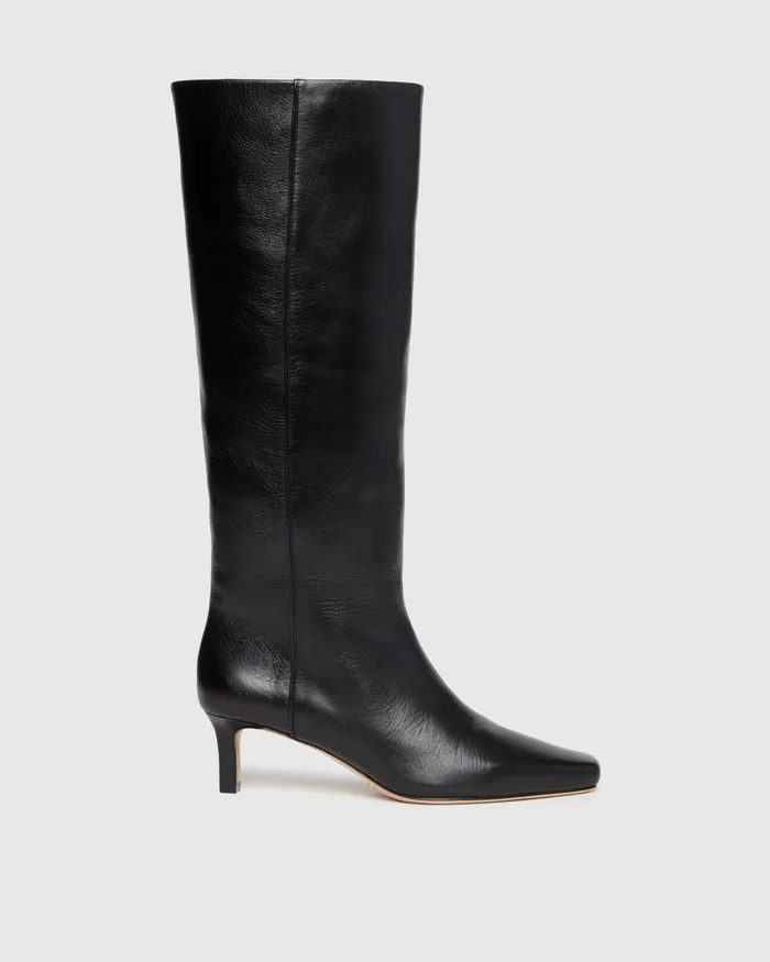 PAIGE Boots Women Ansley Tall Boot 8211 Black Leather
