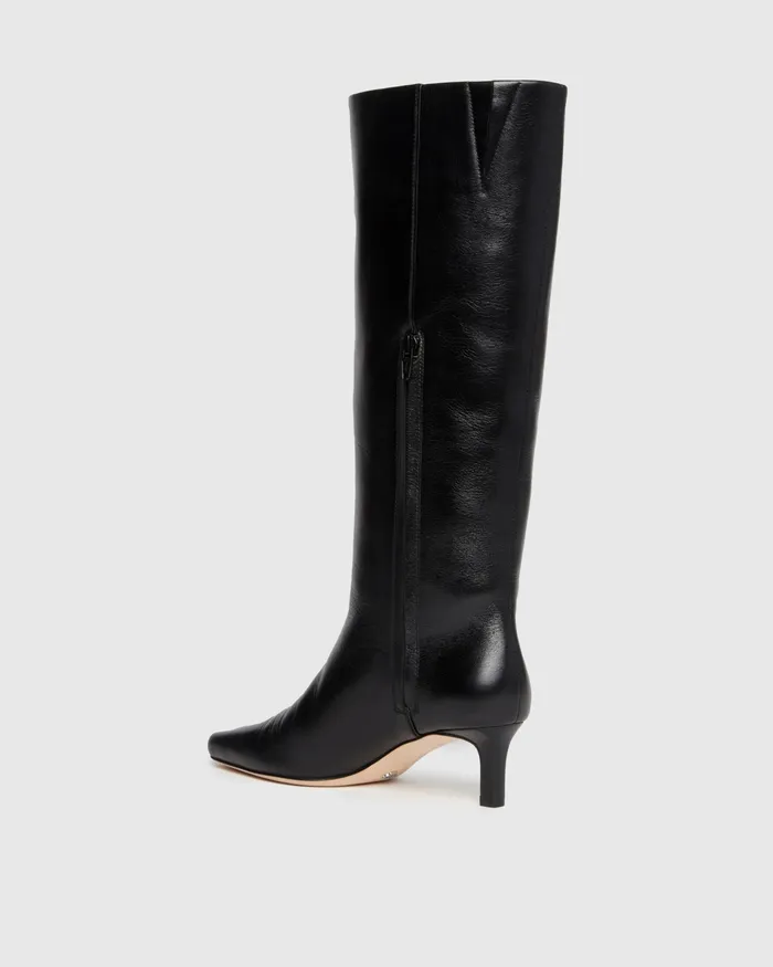PAIGE Boots Women Ansley Tall Boot 8211 Black Leather PAIGE Boots Women Ansley Tall Boot 8211 Black Leather