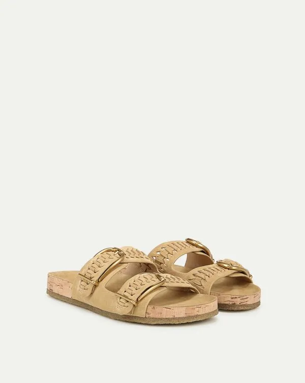 Paige Buckle Sandal Desert Women Veronica Beard Shoes