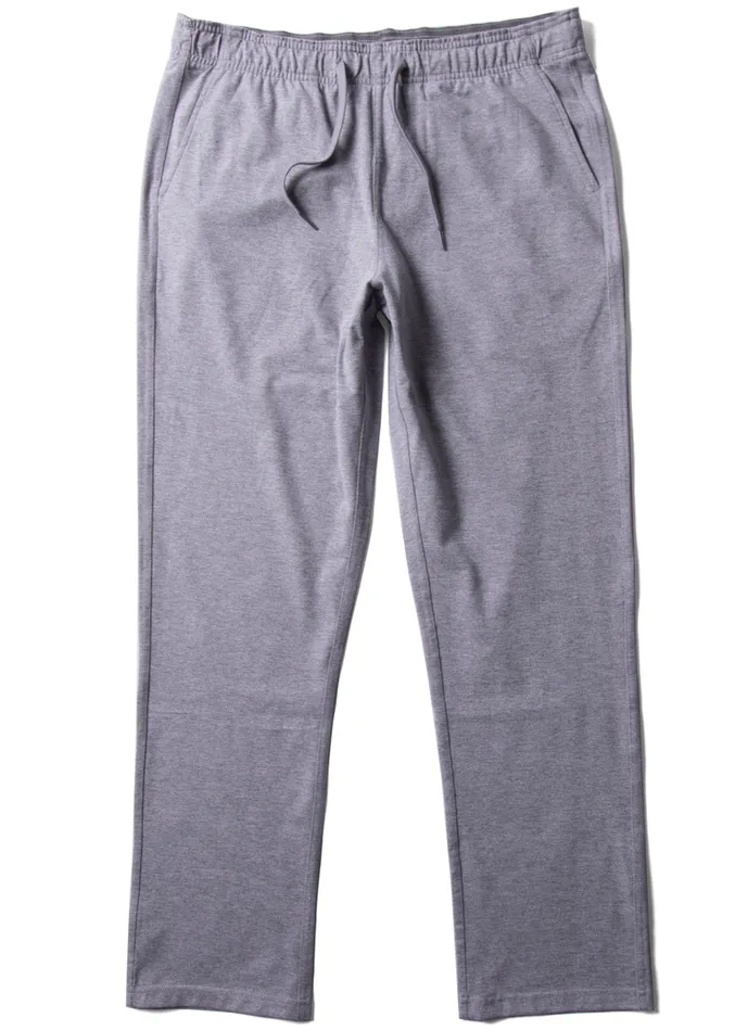 Pants and Denim Vissla Men Comp Lite Eco Elastic Pant Grey Heather
