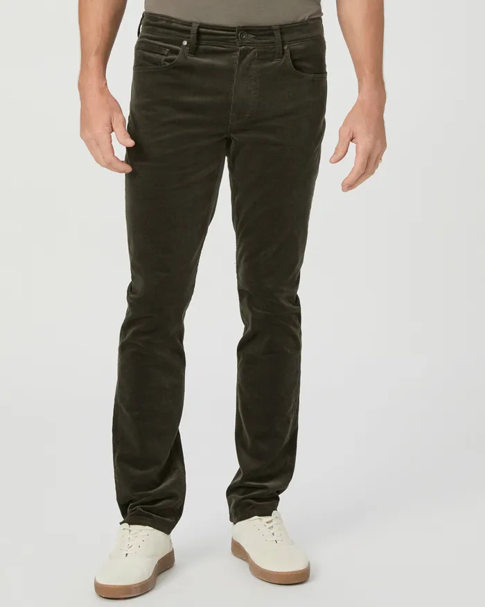 Pants and Joggers PAIGE Men Lennox Slim Pant 8211 Shaded Glen Corduroy Pants and Joggers PAIGE Men Lennox Slim Pant 8211 Shaded Glen Corduroy
