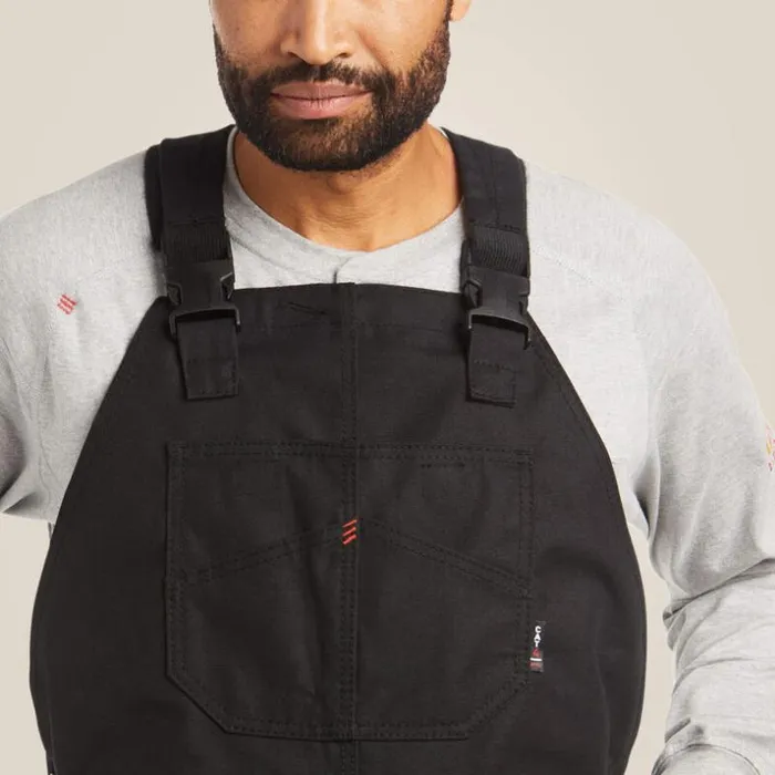 Pants and Shorts Men Ariat FR Insulated Overall 20 Bib Black Pants and Shorts Men Ariat FR Insulated Overall 20 Bib Black